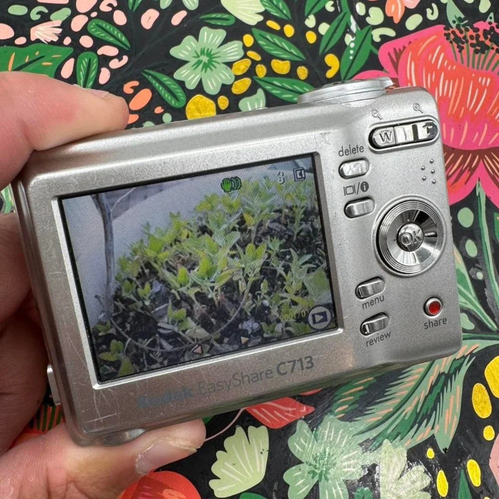 Kodak EasyShare C713 Silver Digital Camera 7.0MP 3x Optical Zoom with SD Card
